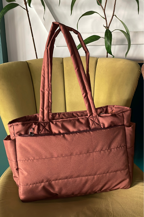 Luxurious Puffy Bag